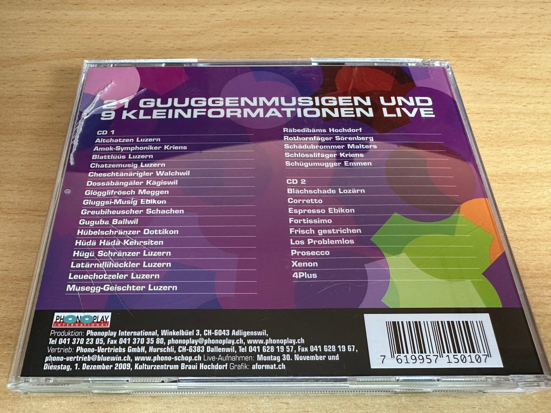 CDs: Guuggen Power Vol. 6 - 2 CD – Gebraucht aus Rikon im Tösstal von Alpenmutz 1