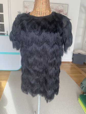 Spezielles Fransen-Top, H&M, XS