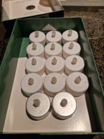 14 elektronische Teelichter mit Timerfunktion