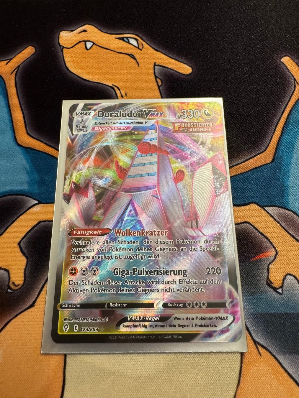 Pokémon Sammelbilder & Trading cards: Duraludon VMAX (EVS 123) - DE - Drachenwandel – Neu (gemäss Beschreibung) aus Bülach von Pfrenzel