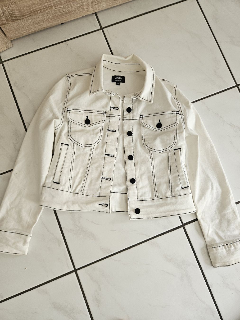 Giacche: jeans weiss Jacke Gr.S – Usato da Niederwil AG venduto da marciag 1