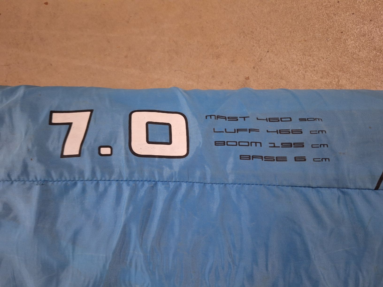 Surf: Windsurf Segel Gaasta Sail MATRIX 7.0 – Usato da Winterthur venduto da yy1 4