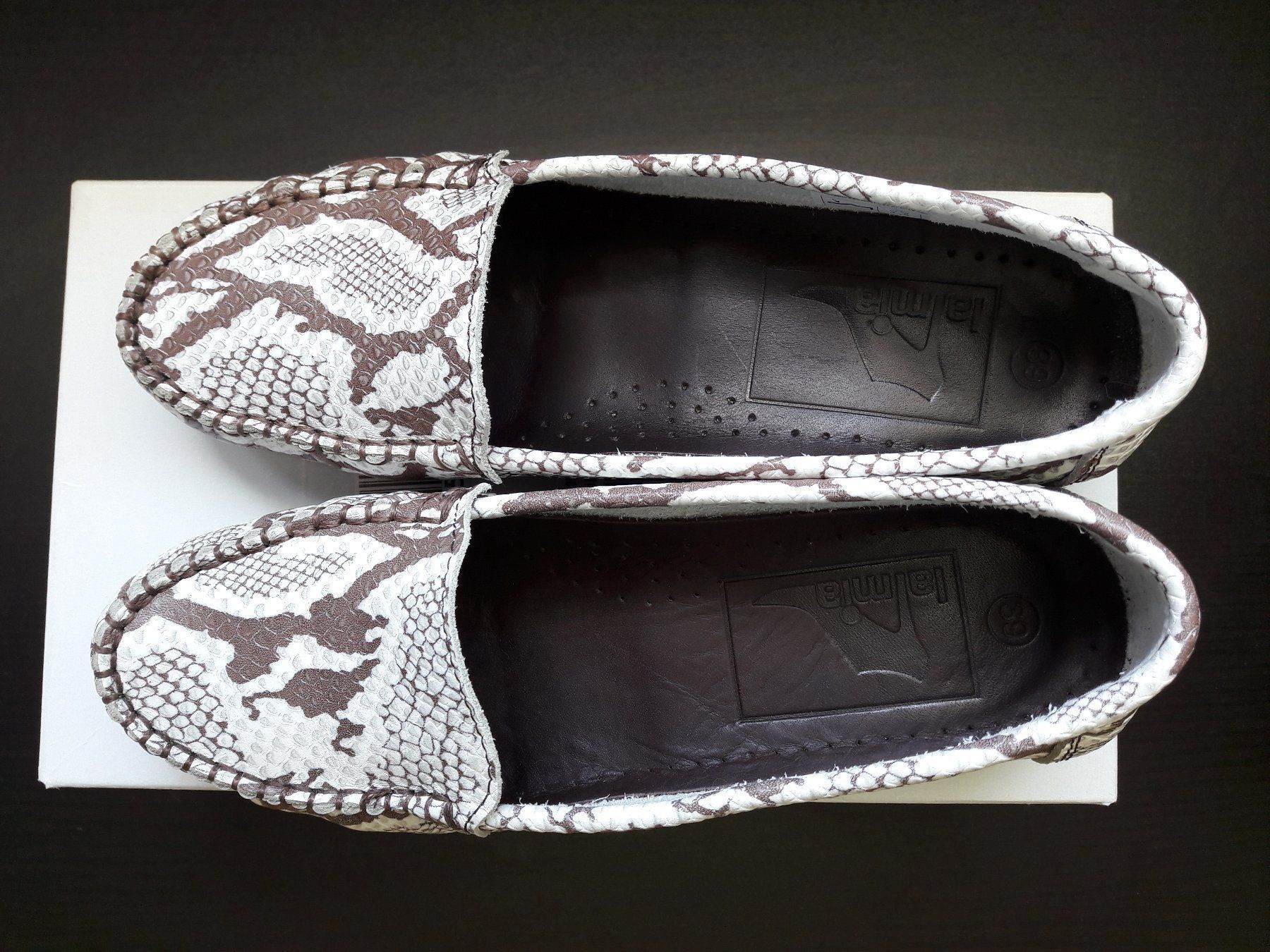 Damenschuhe: Mokassins Leder. La Mia – Neu und originalverpackt aus Glattfelden von Roman2504 1