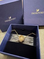 Neu Swarovski Further Halskette, Weiss, Vergoldet, 5498997