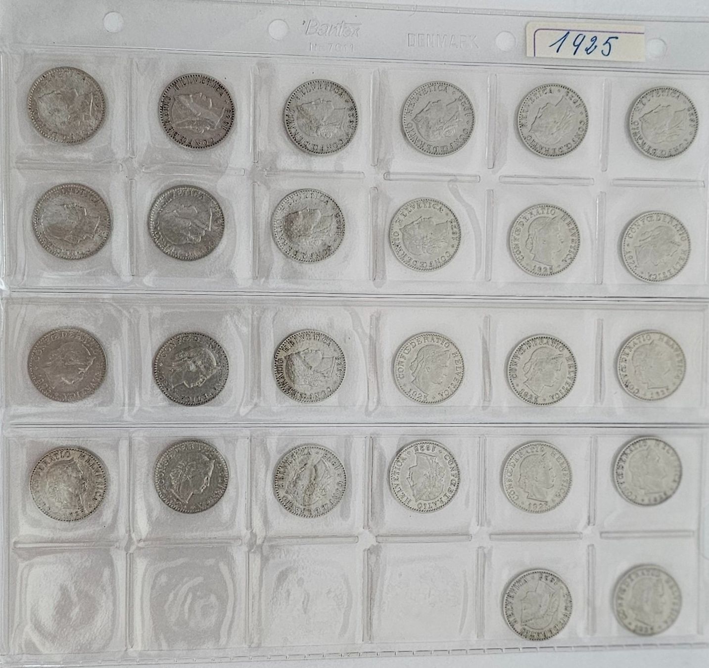 Tutti le monete: 26 Pièces 20 CTS 1925 – Usato da Cortaillod venduto da Titus130 2