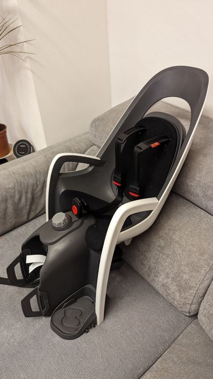 hamax fahrradsitz caress mit gepäckträgeradapter