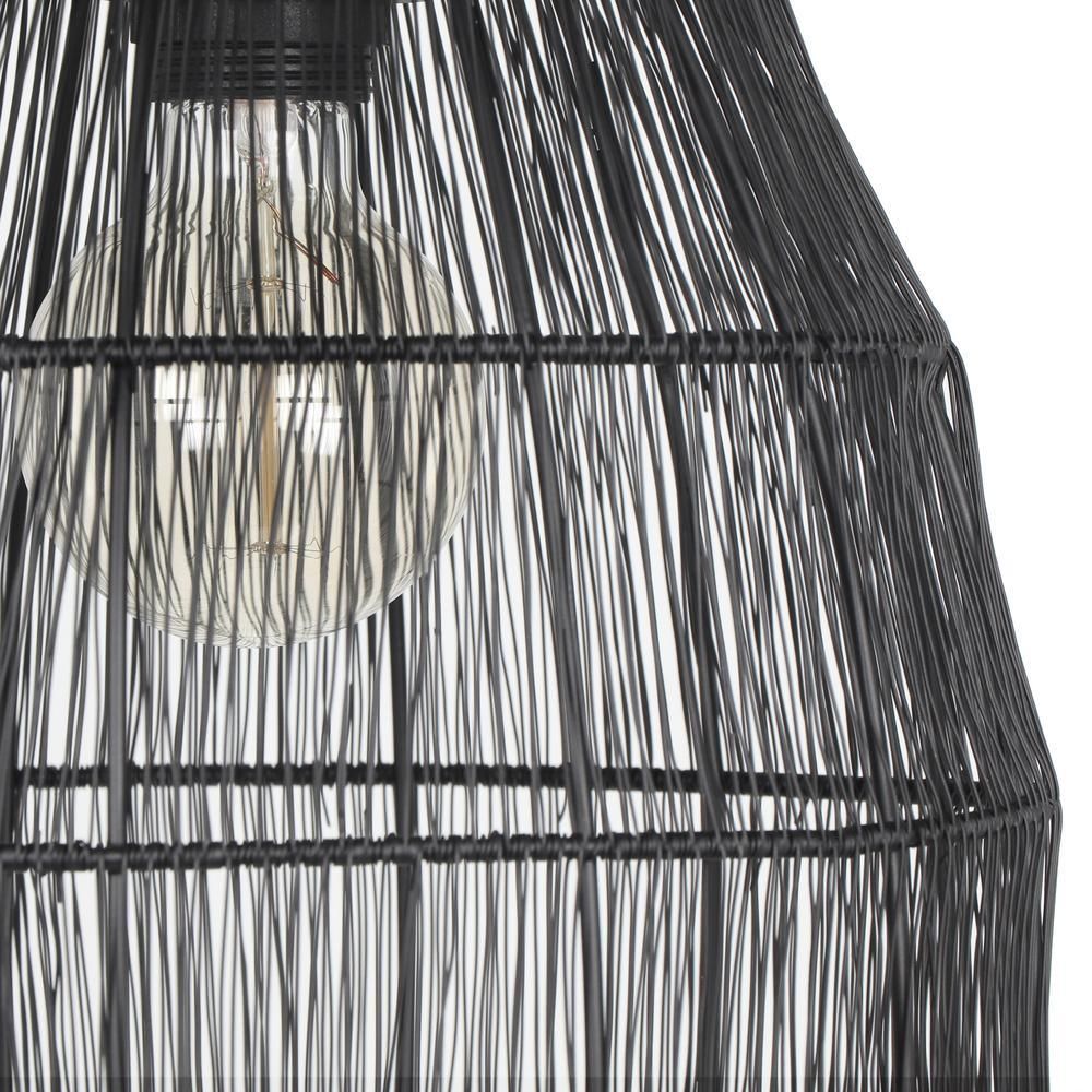 Kronleuchter & Deckenlampen: Pendelleuchte, Schwarz, Korb, 26 cm Ø – Neu (gemäss Beschreibung) aus Kreuzlingen von Smart-Light 7