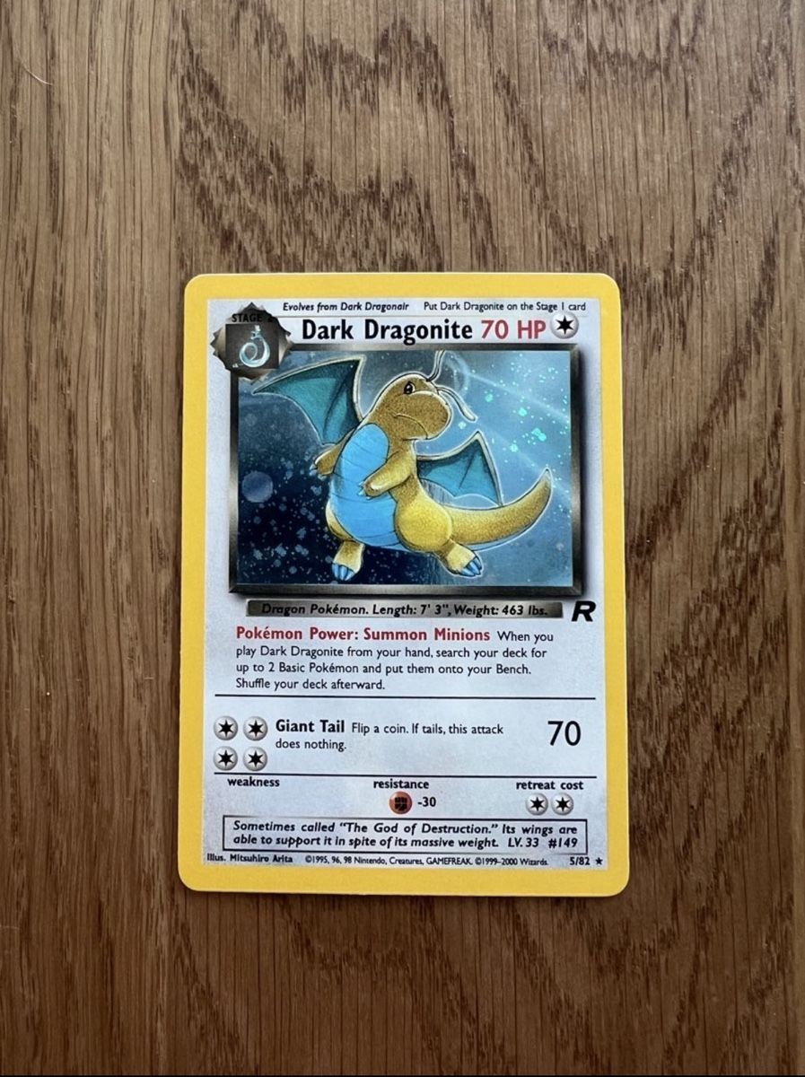 Pokémon Carte collezionabili: Dark Dragonite Holo 5/82 - Team Rocket 1999 - EN – Usato da Zürich venduto da mbu_z9ch