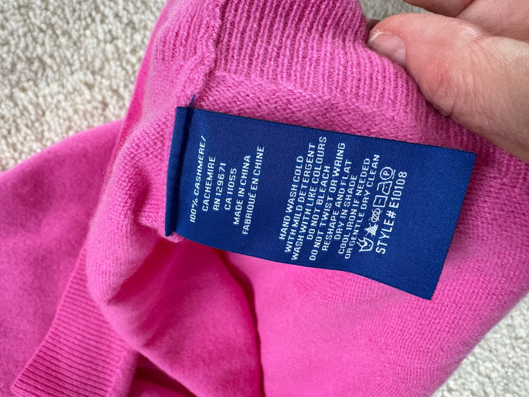 Gilet & Giacche: NONAME Pullunder 100% Kaschmir Pink M NEU – Nuovo (secondo la descrizione) da Zuerich venduto da Moochie 6