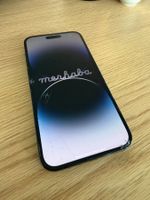 Apple iPhone 14 Pro schwarz 256GB gebraucht mit Displaybruch