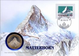 Münzbrief Matterhorn 2004