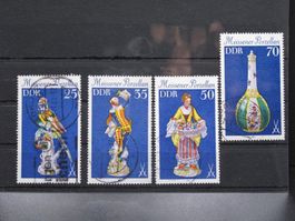 DDR 1979 Meissener Porzellan 25-70 PF gest