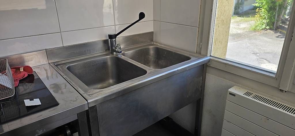 Lavabi & lavandini: Gastro Doppel Abwaschbecken – Usato da Kriens venduto da jos_6drn