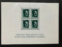 Deutsches Reich 1937, Mi Block 7, **, KP 70.--