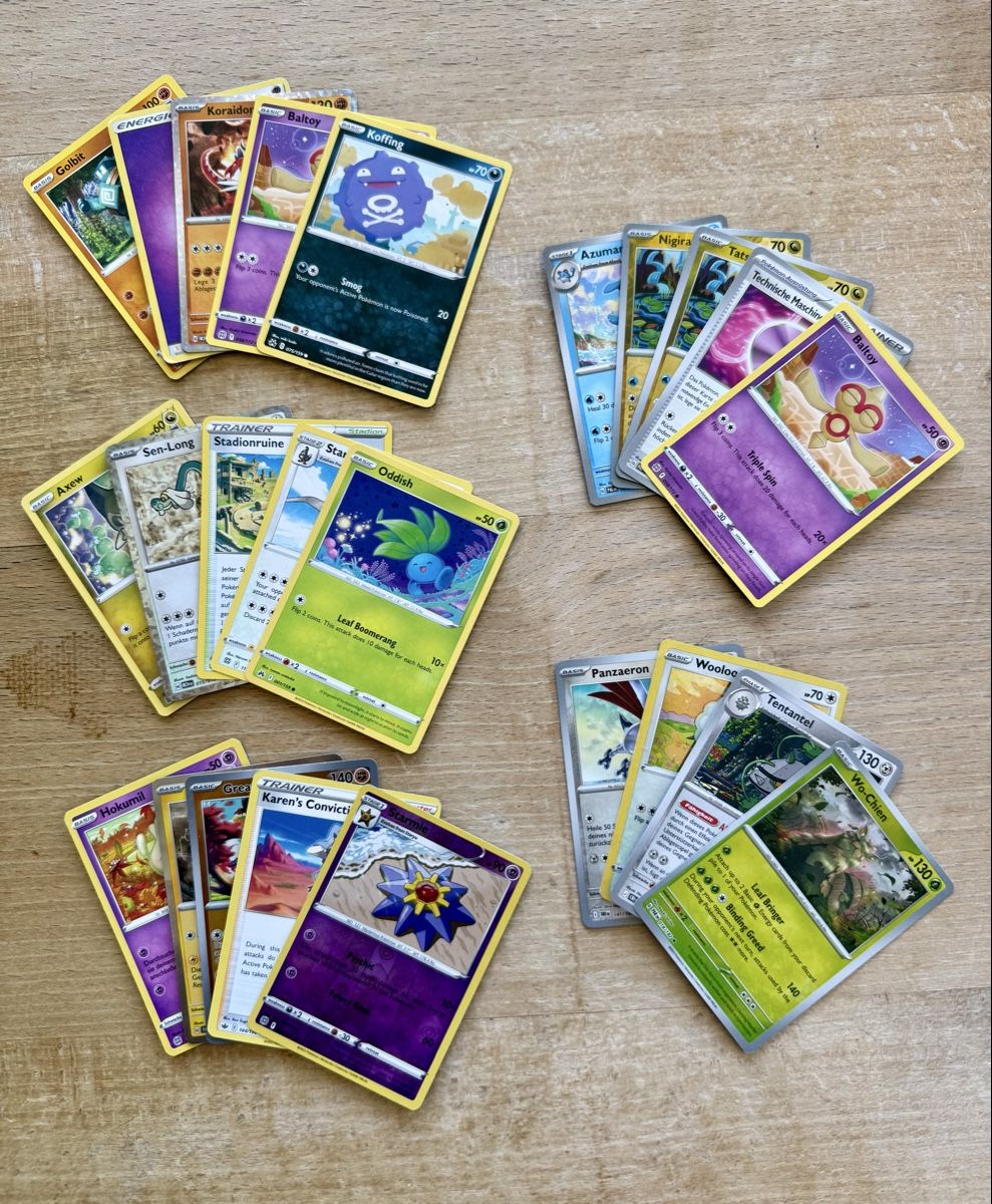 Pokémon Sammelbilder & Trading cards: Pokémon Karten – Gebraucht aus Asp von wer_7psp