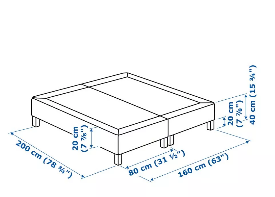 Ikea Lits: IKEA Espevar bed frame – D'occasion à Meilen par ral_hh6y 1