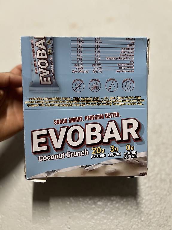 Lebensmittel & Spezialitäten: Proteinriegel EVOBAR – Gebraucht aus Ostermundigen von mara_rebecca