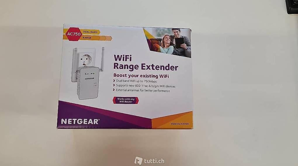 WiFi: Netgear range extender, neu und ungebraucht – Usato da Löhningen venduto da Divemisli