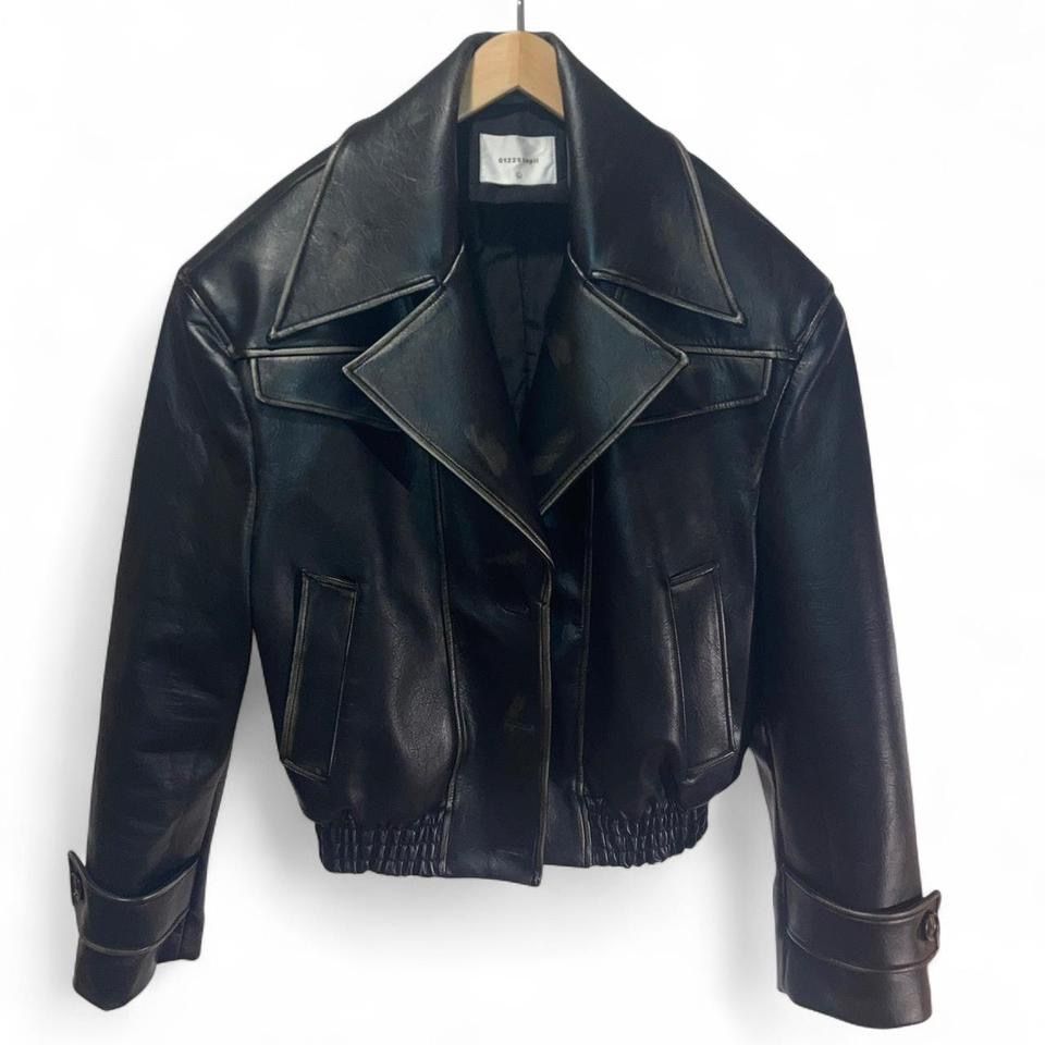 Giacche: Kunstlederjacke - wide, cropped, boxy fit – Nuovo (secondo la descrizione) da Bern venduto da anj42