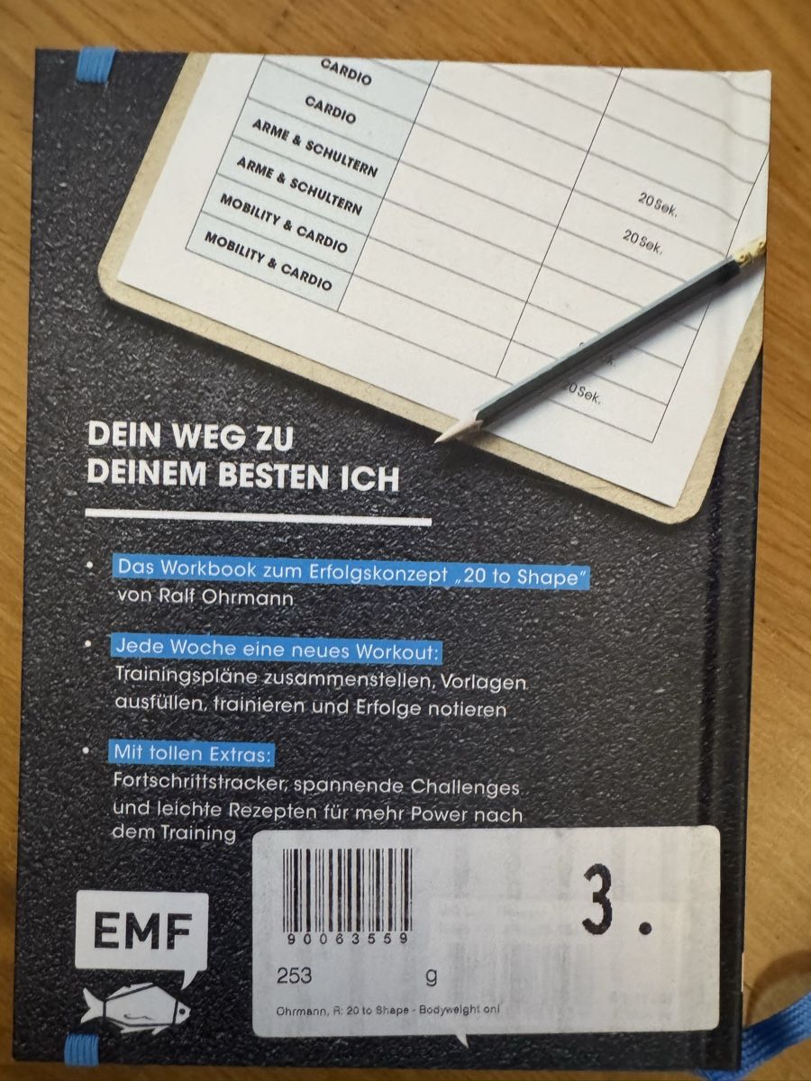 Libri: Buch 20 to Shape Work-out Planer – Usato da Pfäffikon SZ venduto da Norina2005 1