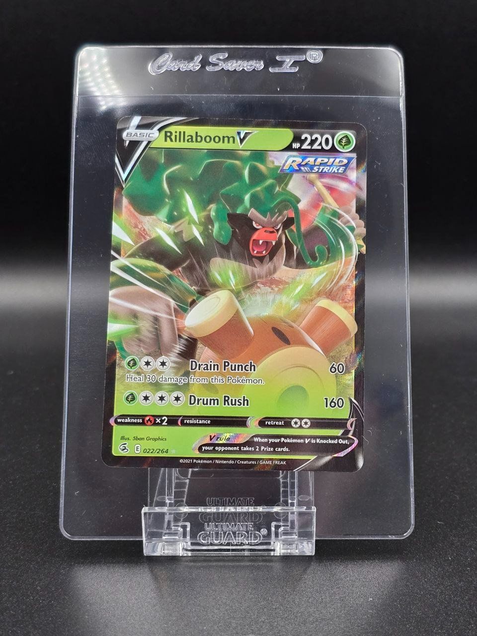Pokémon Cartes à collectionner: Rillaboom V #22 Fusion Strike NM / ENG – D'occasion à COINTRIN par sanctuary-collectors