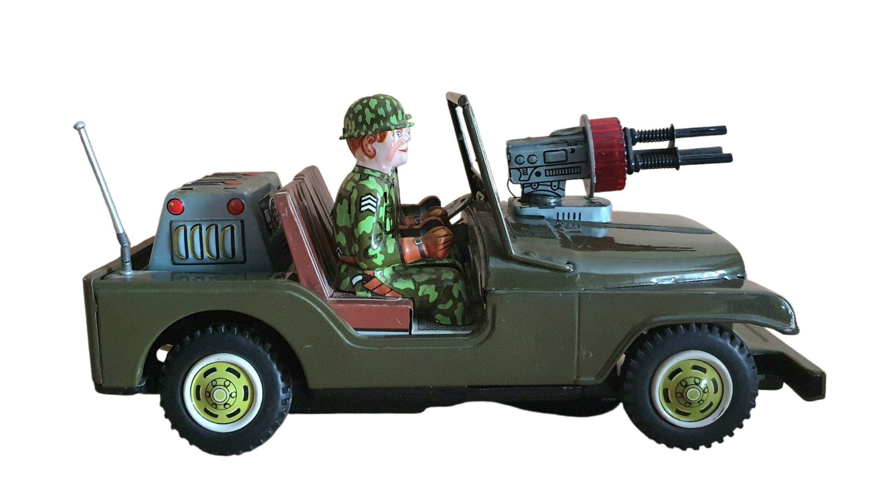 Giocattoli: Armee Jeep mit Besatzung – Usato da Rickenbach b. Wil venduto da klassikmarkt.ch 3
