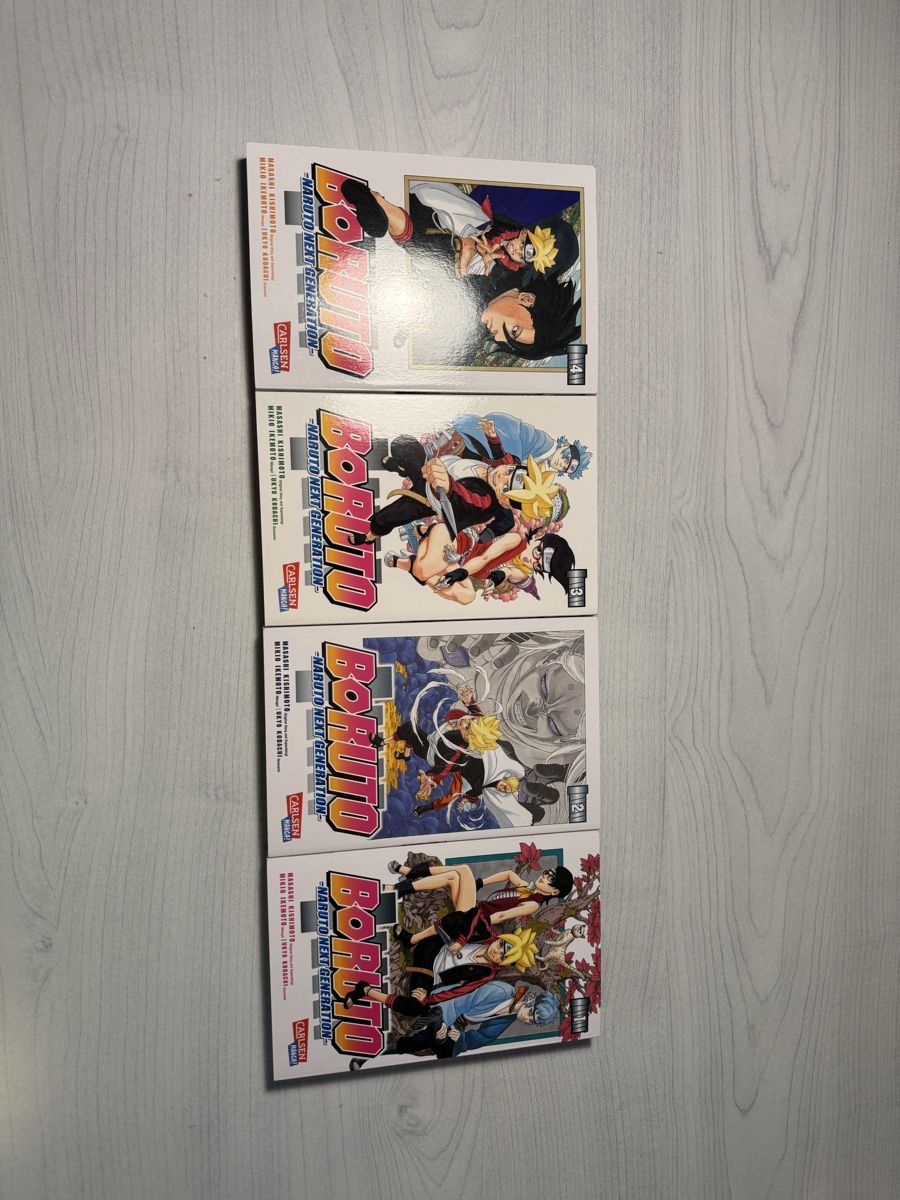 Fumetti: Boruto Manga Band 1-4 – Usato da Langnau i. E. venduto da nic_dh5j
