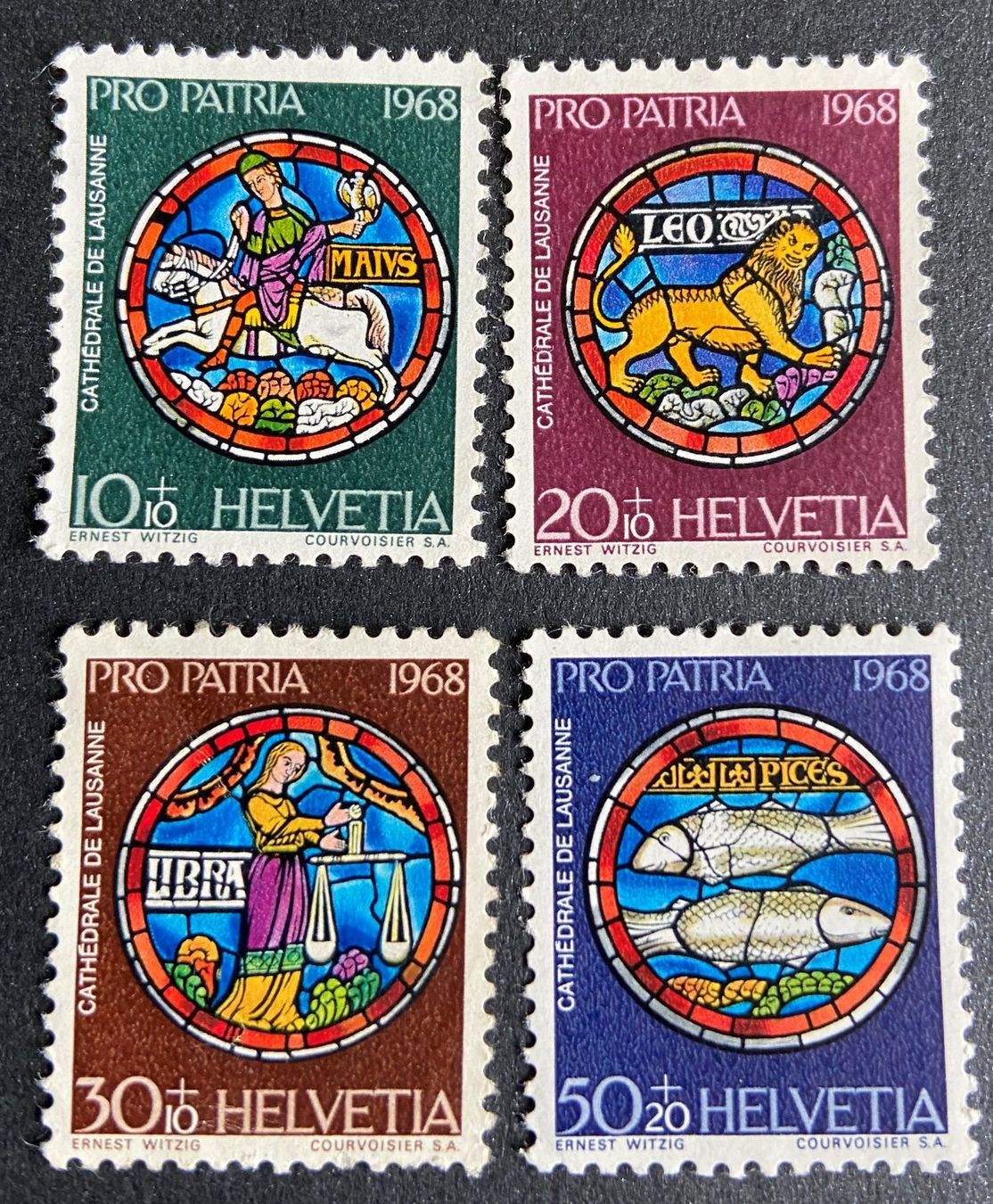 Tutti i francobolli: Lot Pro Patria 1968 / 1972 – Usato da Böckten venduto da Hansi36 2