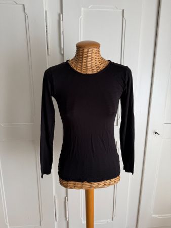 UNIQLO - Langarmshirt schwarz dünn M