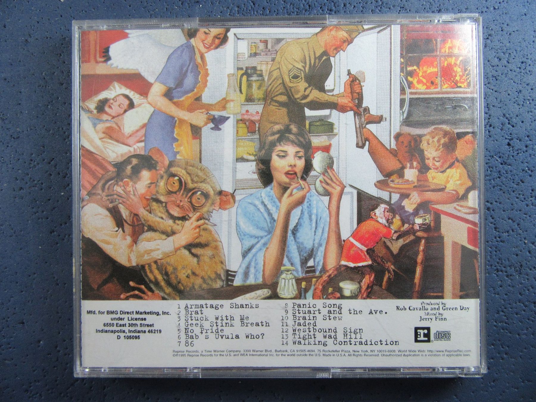 CD: GREEN DAY " INSOMNIAC " CD PUNK-ROCK – Usato da Ettingen venduto da Hausi4711 2