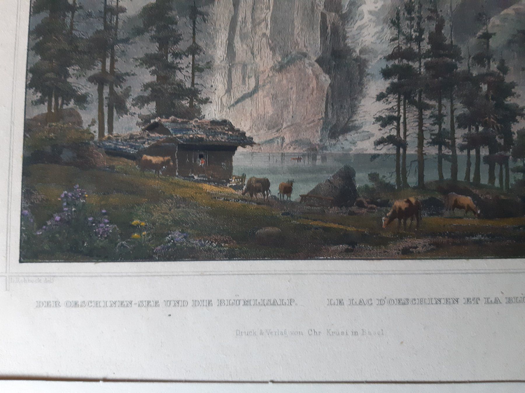Grafica & Litografie: Lot 1 Litho 5 Stück alt – Usato da Grindelwald venduto da carro5 3