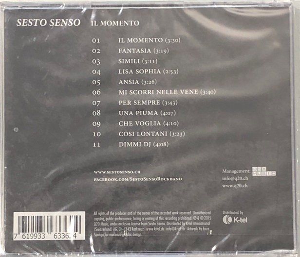CDs: Sesto Senso - Il Momento – Neuf avec emballage d'origine à Grüningen par azulverde 1