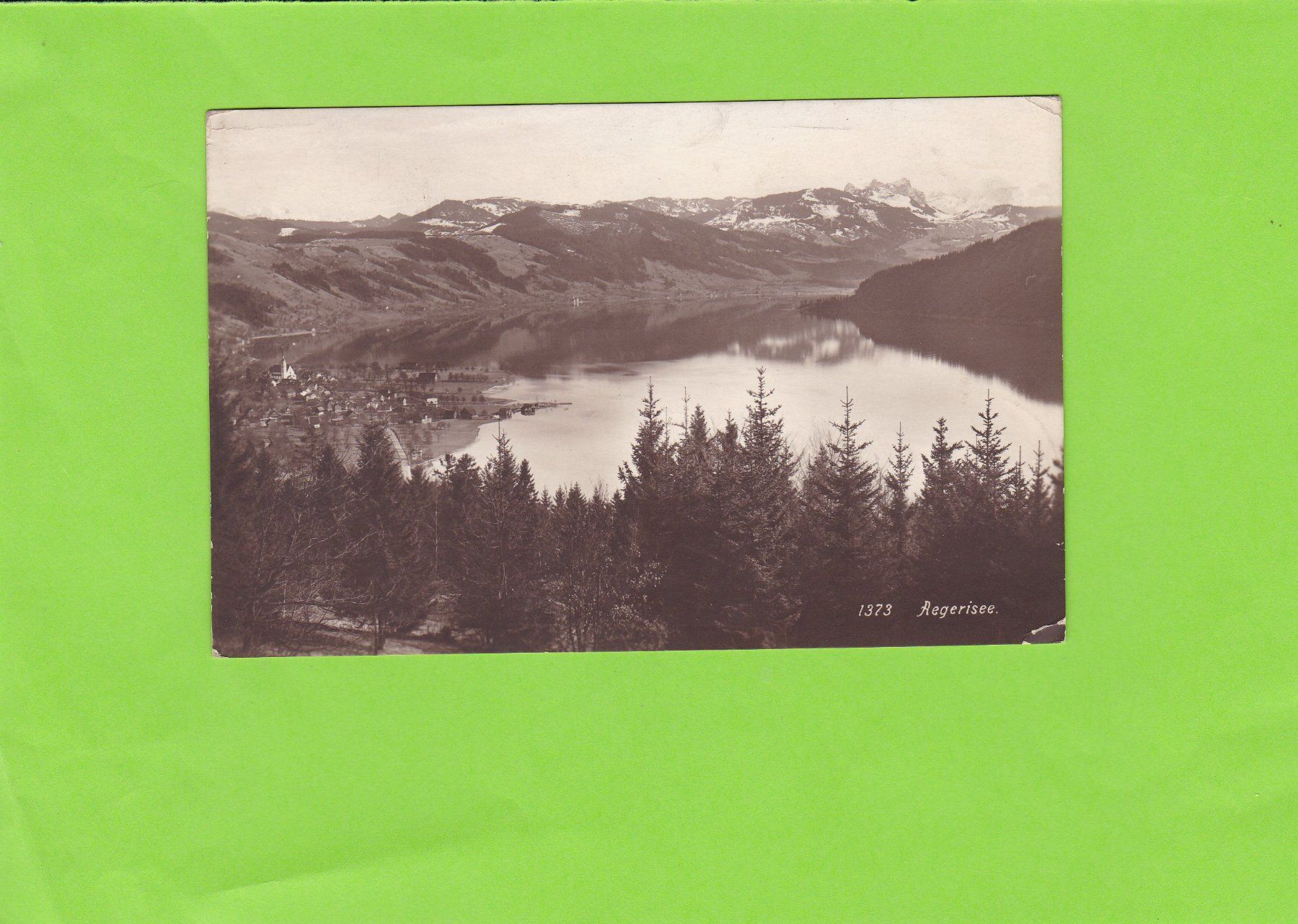 Cartoline postali: Aegerisee – Usato da St. Peterzell venduto da neckertal