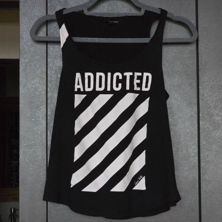 🐸 ADDICTED TANK TOP XS TALLY WEIJL