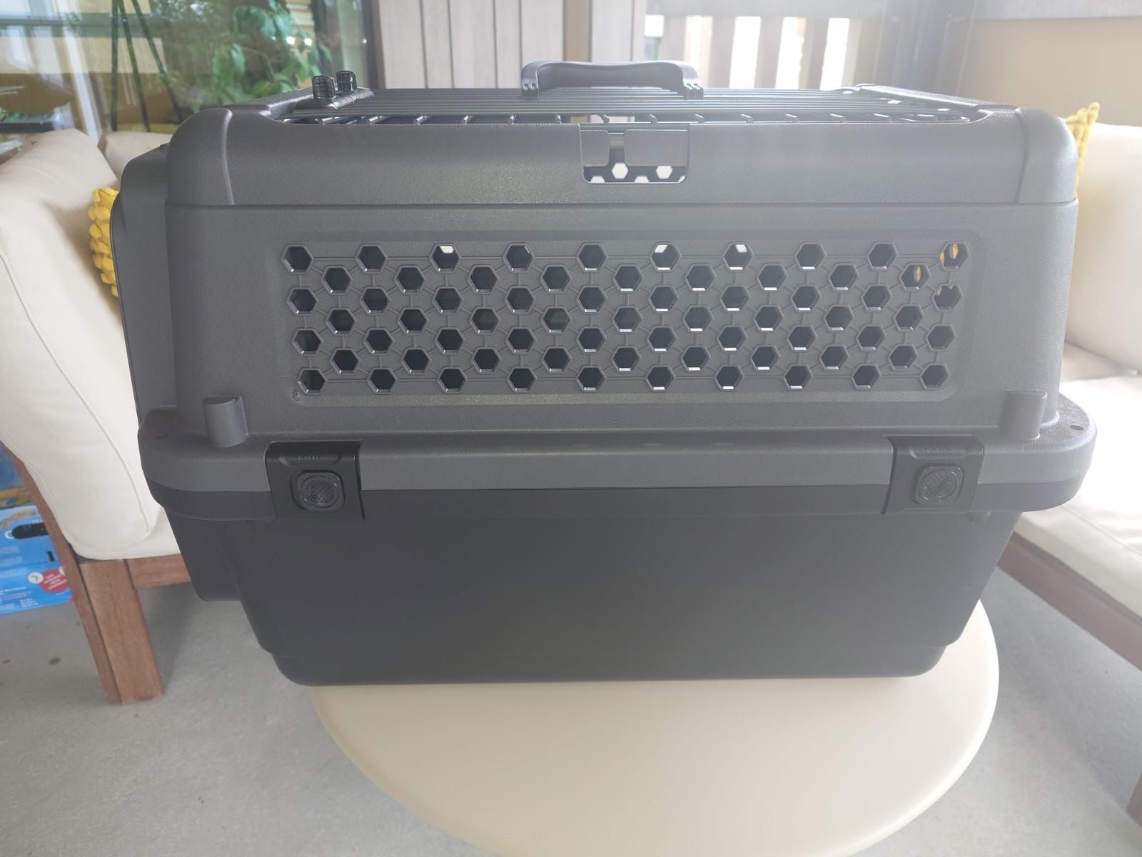 Niches, paniers: Transportbox AniOne dunkelgrau – D'occasion à Aarau par anouk.bruderer 3