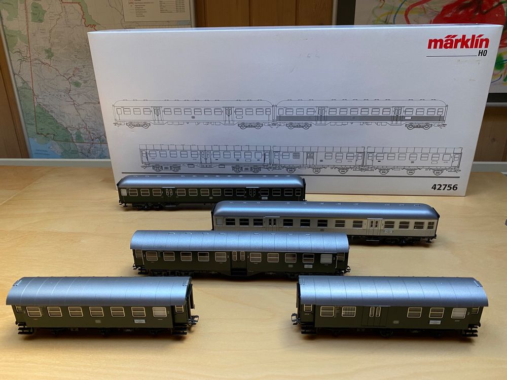 Märklin 42756 Wagenset Nahverkehr DB H0 Kaufen auf Ricardo