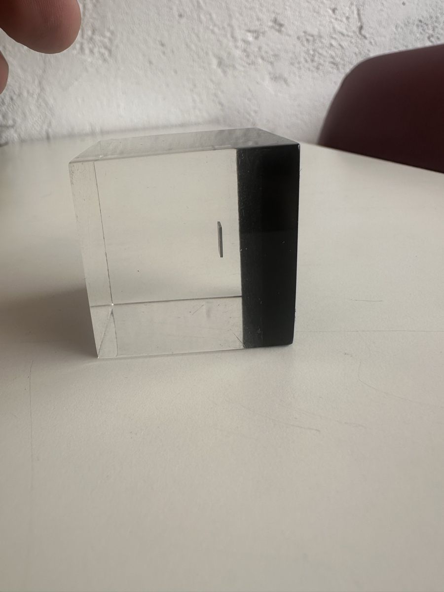 Hewlett Packard Componenti elettronici: HP 32-Bit CPU Acrylblock 1983 Sammlerstück – Usato da Zetzwil venduto da ZB05 6