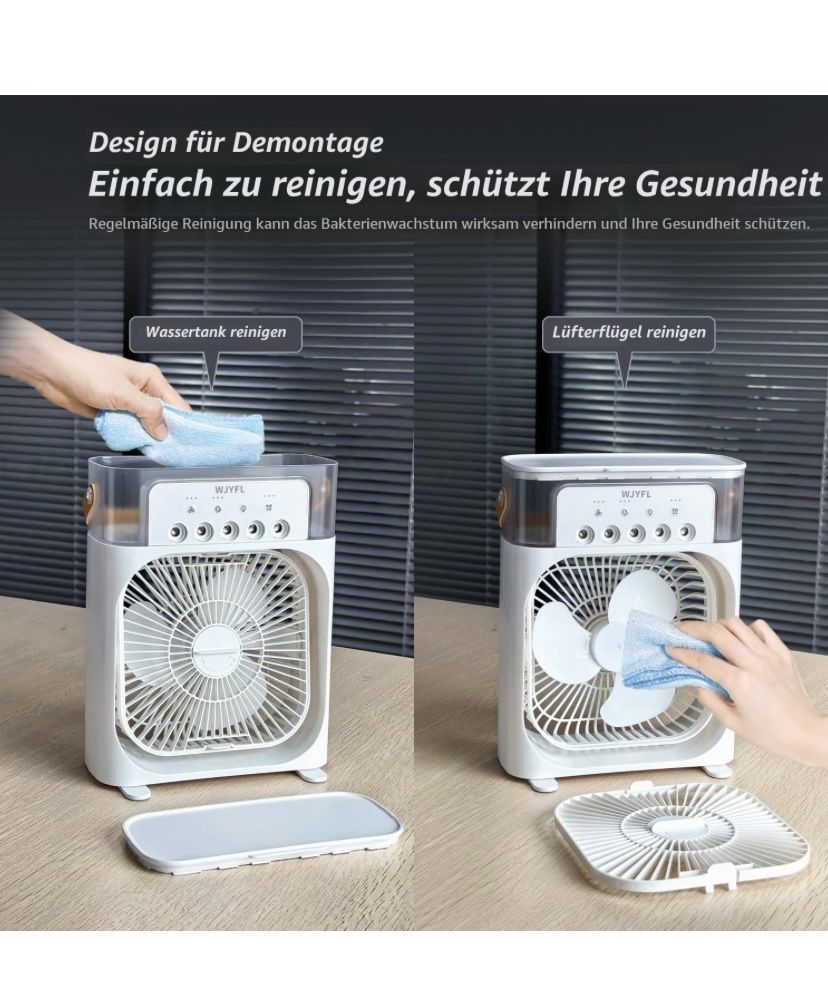 Ventilateurs: Mini Ventilator Kühler  Weiss mit USB – Neuf (Voir description) à Zürich par naz_h8jw 4