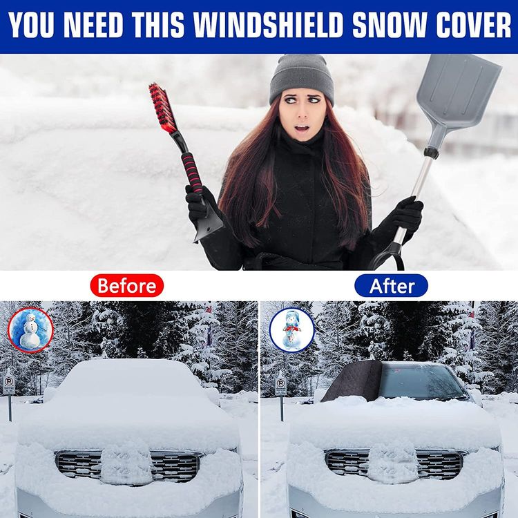 Kaufe Kratzfeste Schneeschaufel für Autofenster, Windschutzscheibe