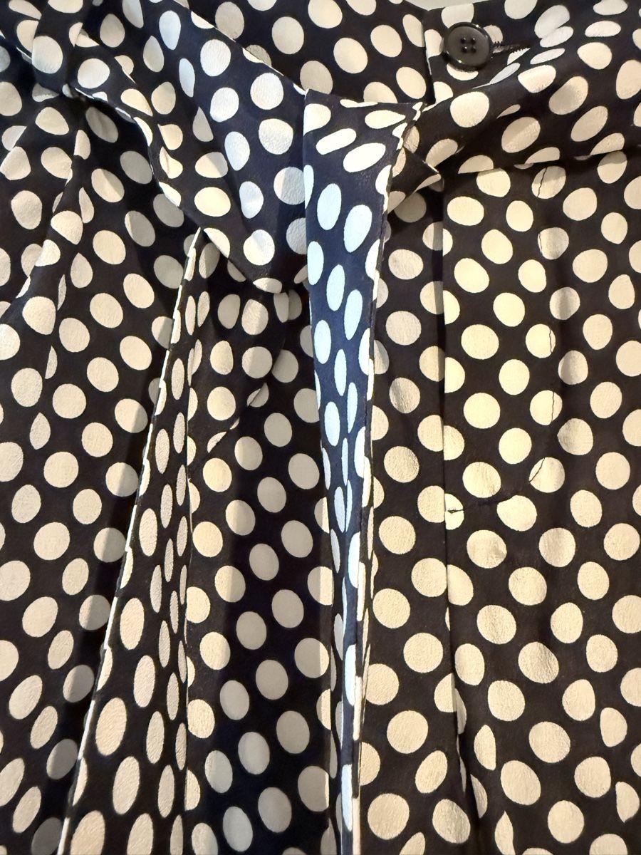 Strenesse Hosen: STRENESSE polka dot silk pants – Gebraucht aus Kilchberg ZH von san_hs8y 1