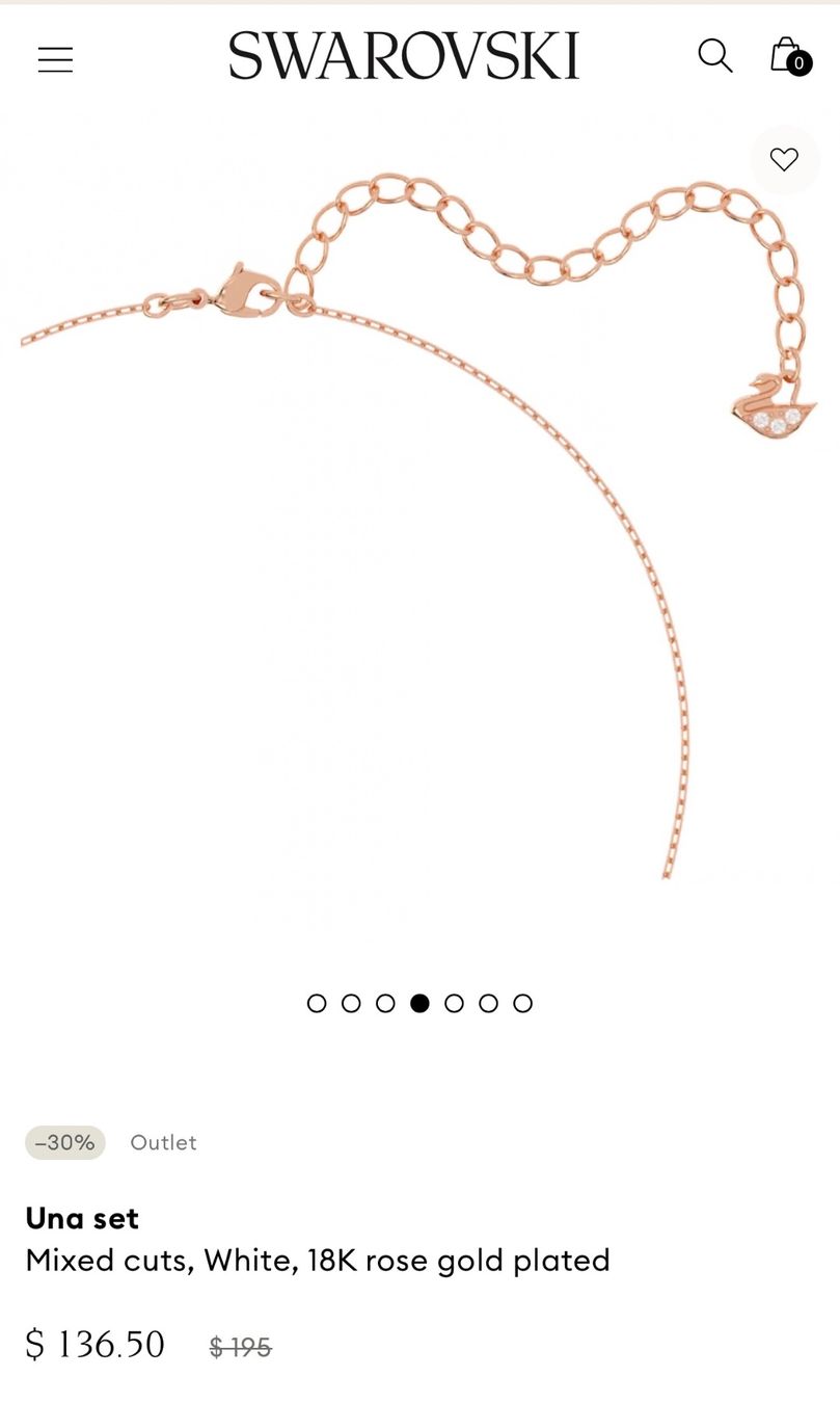 Swarovski Catenine: SWAROVSKI Una Set – Usato da St. Gallen venduto da kka_l9wg 3
