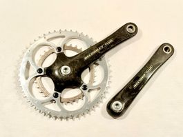 Campagnolo Record CT 10speed Crankset Kurbel 175mm 2606