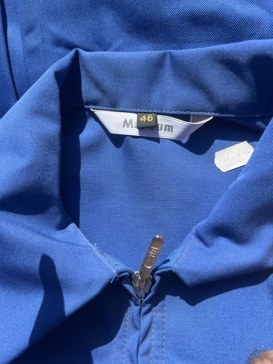 Jumpsuits: Blaue Arbeitskleidung / Overall, Grösse 46 - neu – Neu und originalverpackt aus Mellingen von Oelquelle