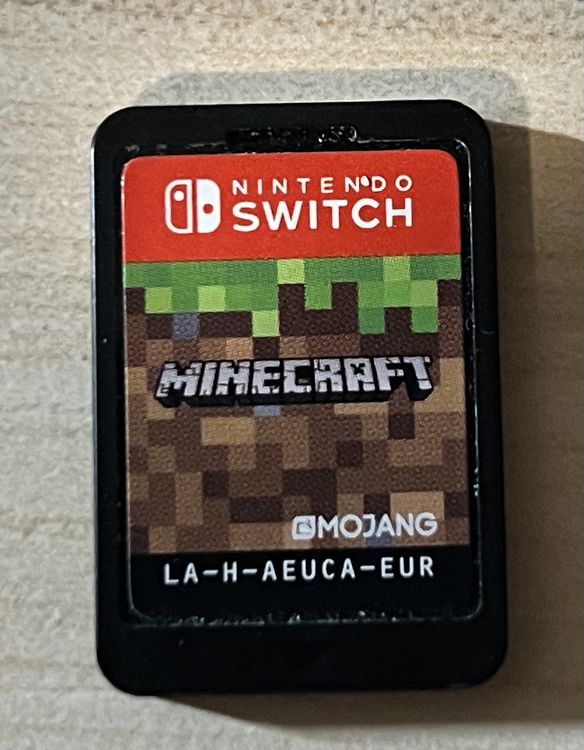 Minecraft Nintendo switch (Gebraucht) in Grandevent für CHF 19 – mit ...