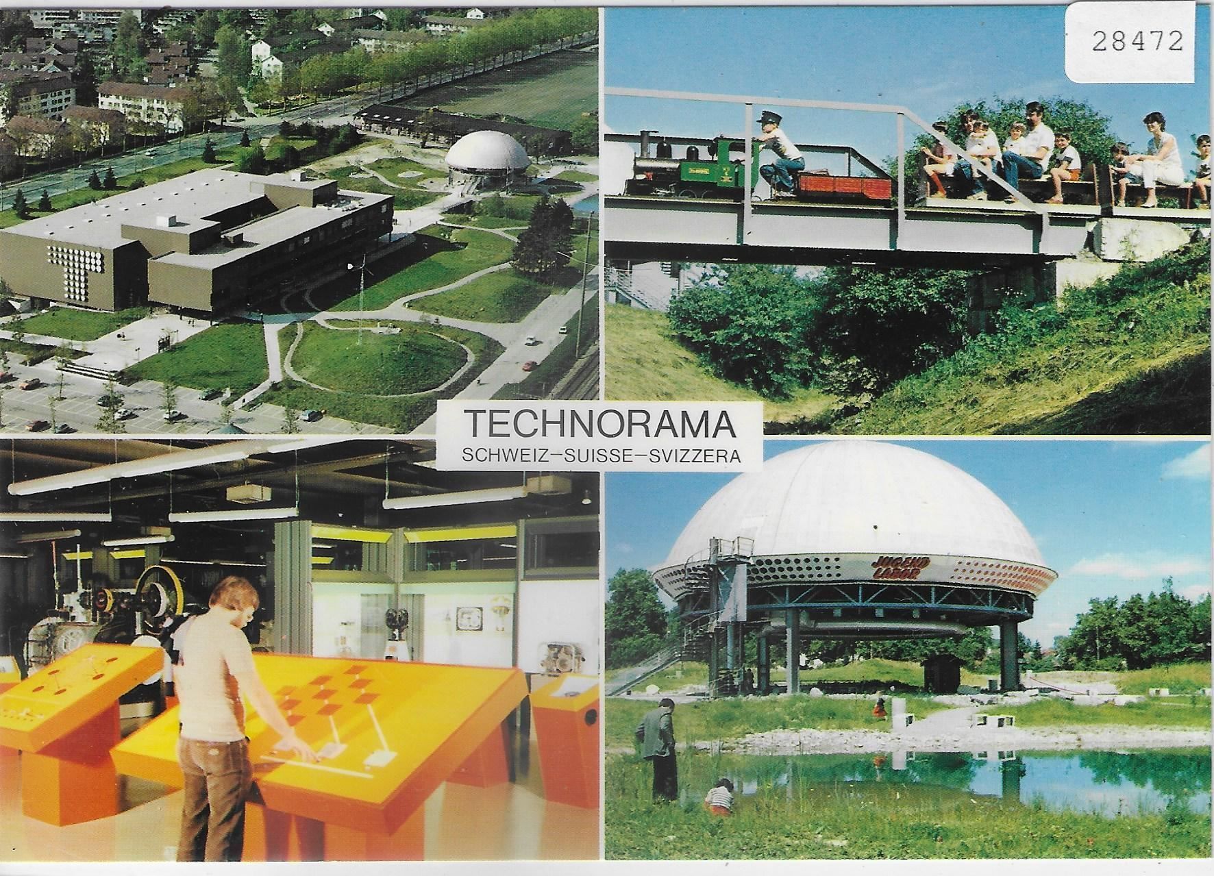 Cartoline postali: Technorama Winterthur - Multiview – Usato da Ettingen venduto da Kartenplanet