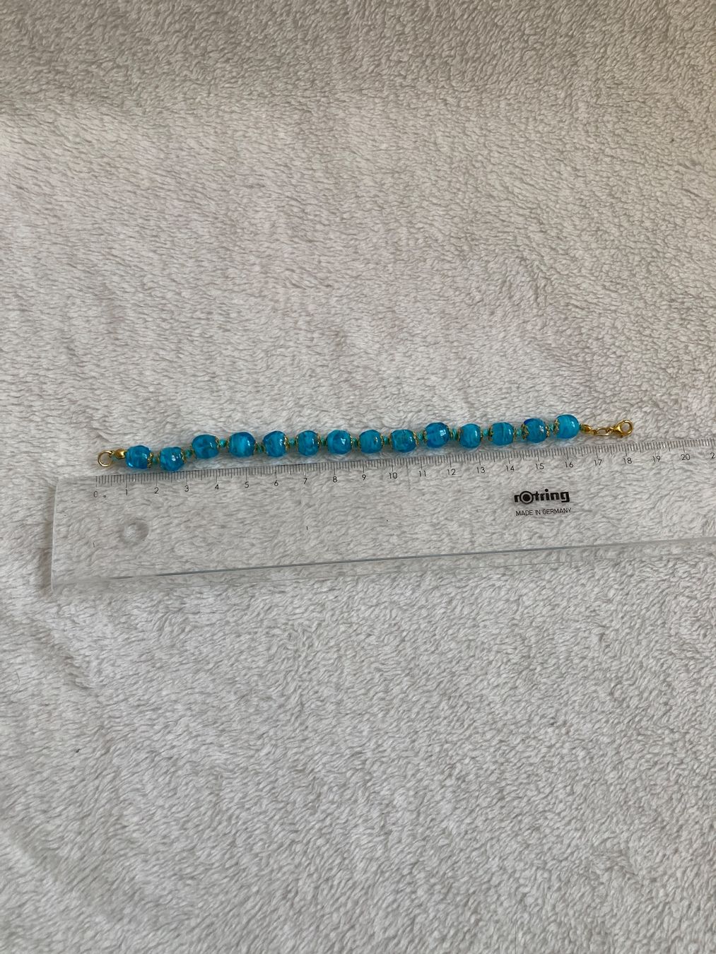 Bracciali & Braccialetti: Armband mit blauen Glasperlen – Nuovo (secondo la descrizione) da Ehrendingen venduto da eli_dr72 3