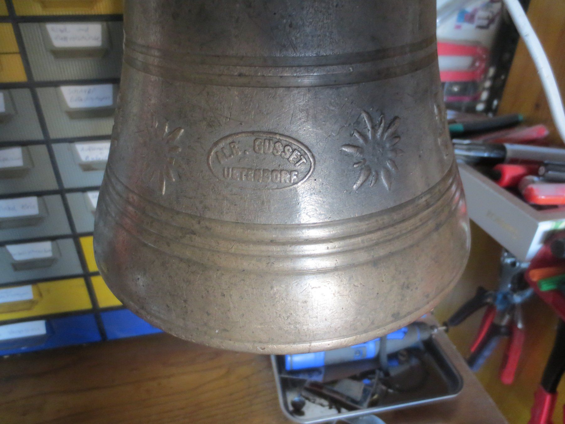 Campanacci mucche: Glockenlampe – Usato da Weier im Emmental venduto da waefler03 2