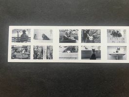 GB 2001 Cats and Dogs Strip 10 Stamps **  (A290)