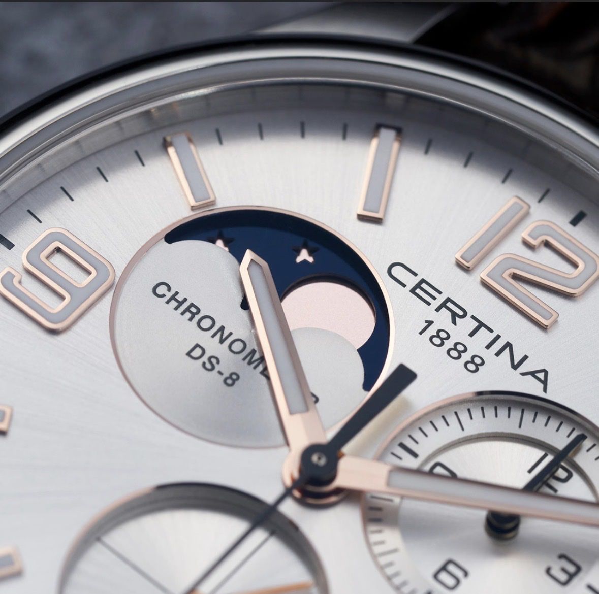 Certina Orologi: Certina DS-8 Chrono Moonphase – Usato da Benken SG venduto da Malou1 6