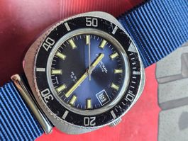 473 Mirexal Automatic Taucher Date 10 ATM Jumbo... Kult pur